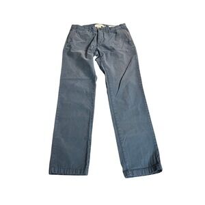 H&M Mens Slim‎ Fit Chinos Pants Blue Size 32x30
